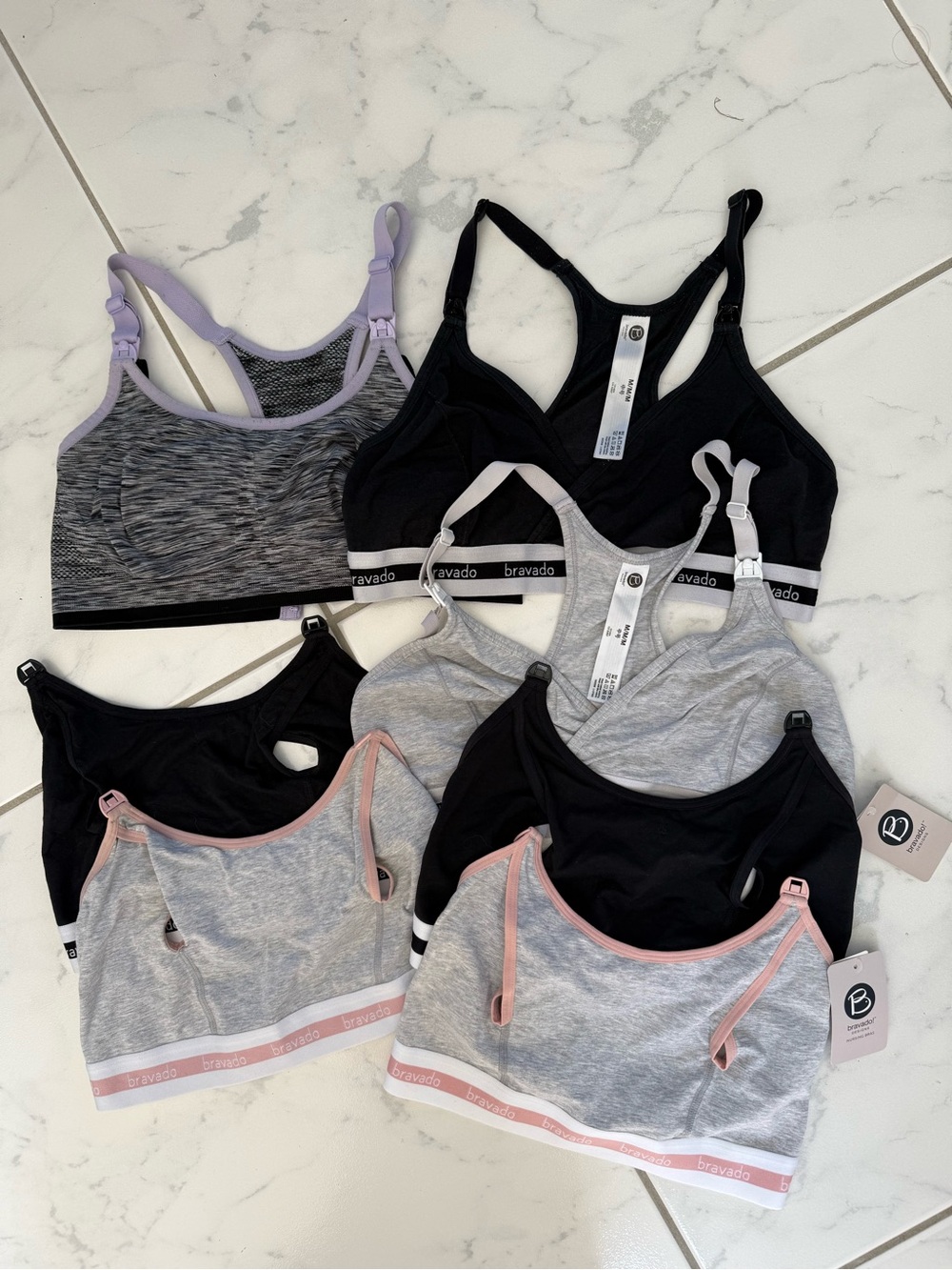 Lot of Bravado Nursing Bras
